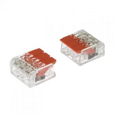 Зажим безвинтовой 3х(0,14-4,0) с рычагами 221-413 аналог