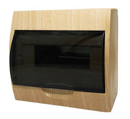 Бокс навесной 10 мод. 200х222х95 IP41 EKF PROxima светлое дерево