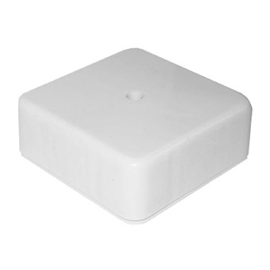 Коробка расп. ОП 78х78х30мм IP41 белый E.p.plast