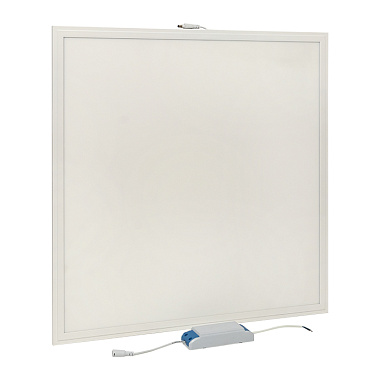 Панель светодиодная 36Вт 4000К 2880Лм IP40 595х595х10мм серебро без драйвера ЛУО-4007-L EKF Basic