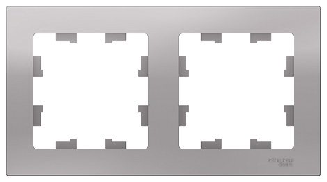 Рамка 2-постовая SE AtlasDesign алюминий