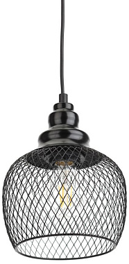 Подвес ЭРА металл E27 max 60W d170 мм черный Б0037455