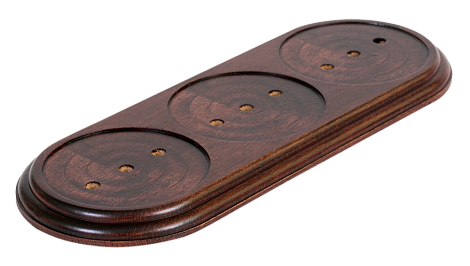 Подложка 3-местная МезонинЪ Элегант красное дерево