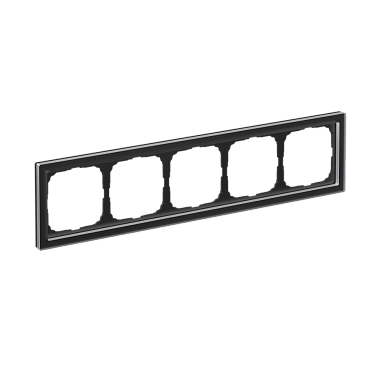 Рамка 5-постовая орг. стекло SE ArtGallery Pure черный