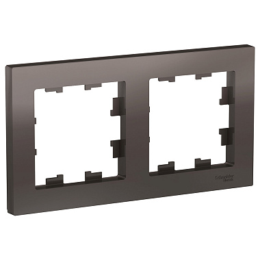 Рамка 2-постовая SE AtlasDesign мокко