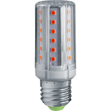 Лампа светодиодная Е27   7Вт 220-240В для заградительных огней красный Navigator 93 140