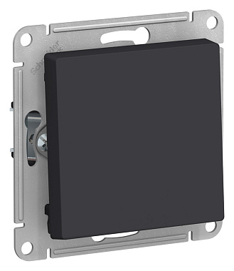 Выключатель 1 СП 10АХ 2-полюсный  механизм SE AtlasDesign карбон