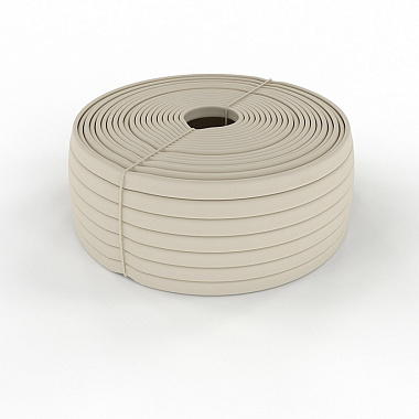 Трубка кембрик ТВ-40 ПВХ белый, d= 5 мм Rexant