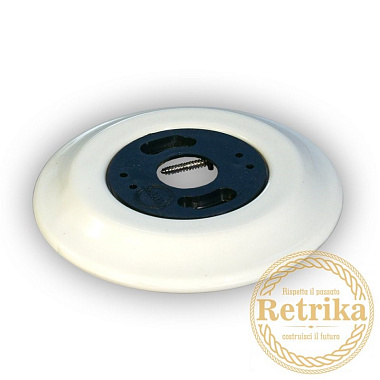 Рамка 1-постовая керамическая Retrika Colony белый