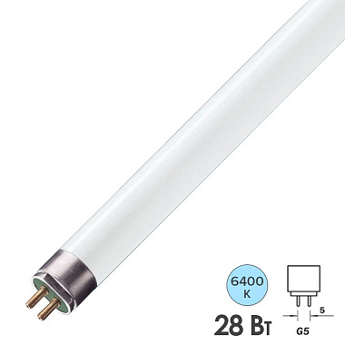Лампа люм. G5  28Вт 6400K LT5 1149mm холодная Foton lighting 604491