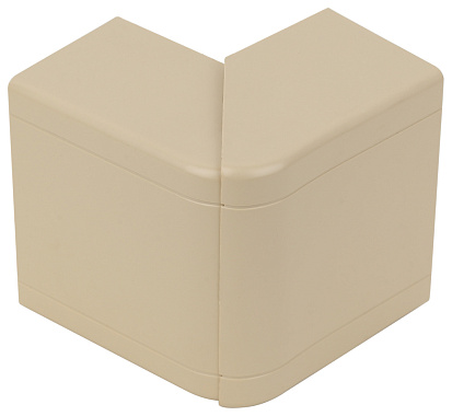 Угол внешний для РКК-100х60 и 100х40 разводной Рувинил бежевый