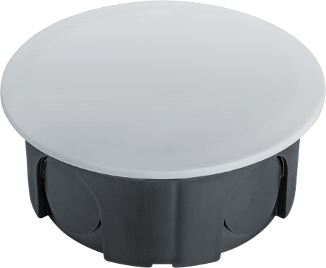 Коробка расп. СП D=68мм, Н=30мм IP42 6 вводов черный Navigator 93 769