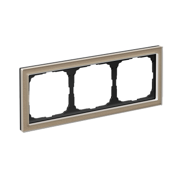 Рамка 3-постовая орг. стекло SE ArtGallery Pure шампань