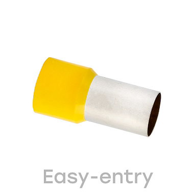 Наконечник штыревой втулочный изолированный НШвИ 70,0-20 (упак/50шт) EKF