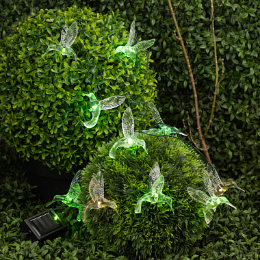 Гирлянда садовая солнечной на батарее Колибри 3,8м ЭРА Б0053366