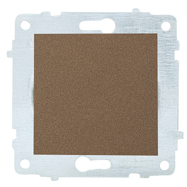 Выключатель 1 СП 10А механизм Ovivo мокко