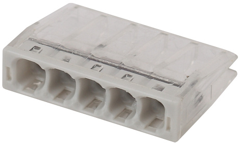 Зажим безвинтовой 5х(0,5-2,5) серия 205 СМК компактная ЭРА Б0043943