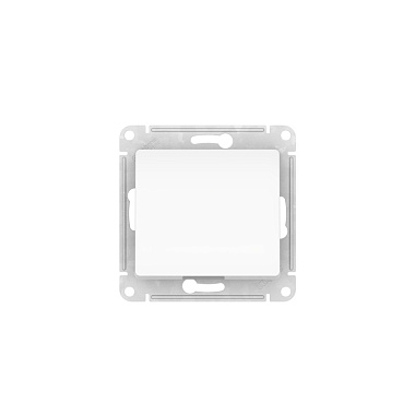 Переключатель 1 СП 10АХ перекрестный сх.7 механизм безвинт. зажим SE Glossa белый