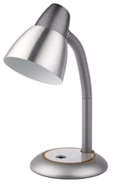 Светильник настольный ЭРА N-115-E27-40W-GY серый C0044885