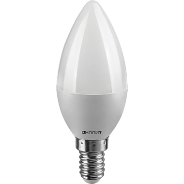 Лампа светодиодная Е14  6Вт 4000К 220-240В свеча Онлайт 71 629