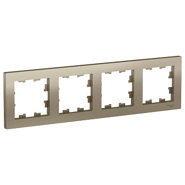 Рамка 4-постовая SE AtlasDesign шампань