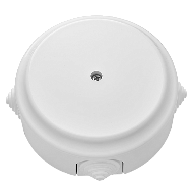 Коробка распред. полистирол D95мм, h45мм IP20 ОП Bylectrica Ретро белый