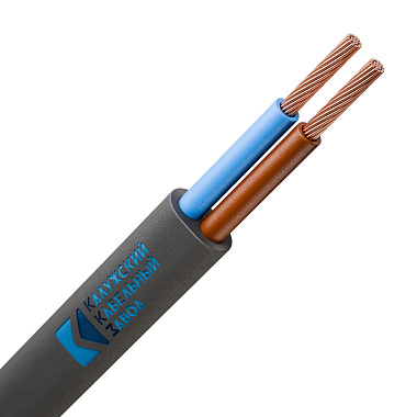 ШВВП 2х0,5 Шнур плоский гибкий черный (ККЗ)