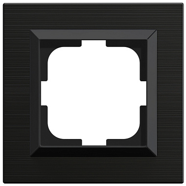 Рамка 1-постовая Ovivo Quantum черный