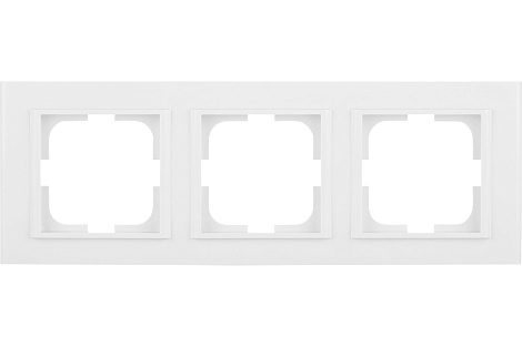 Рамка 3-постовая Ovivo Mina белый