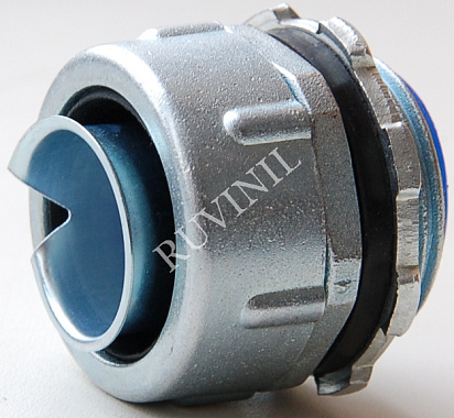 Муфта вводная для металлорукава с наружной резьбой 32 Рувинил