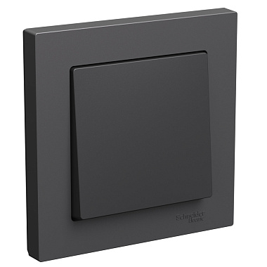 Выключатель 1 СП 10АХ сх.1 SE AtlasDesign базальт