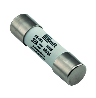 Предохранитель цилиндрический   6A 10x38 ПЦ-102 DEKraft