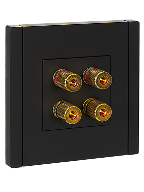 Розетка 1 СП аудио IEK FP139 Forte&Piano черный