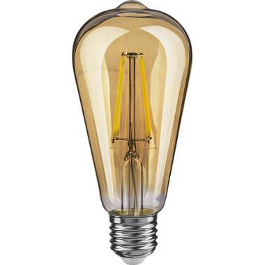 Лампа светодиодная Е27   4Вт 2500К 176-264В груша декоративная Navigator 61 485