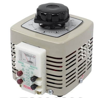 Автотрансформатор (ЛАТР) TDGC2-0,5K 0,5kVA (0-250В, 150х132х135) Ресанта