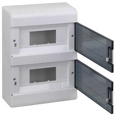 Бокс навесной 18 мод. 225х323х94 IP40 с 2-мя дверцами Рувинил