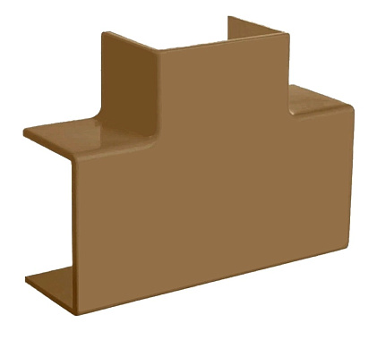 Тройник накладной 90 град. для РКК-32х16 Рувинил коричневый