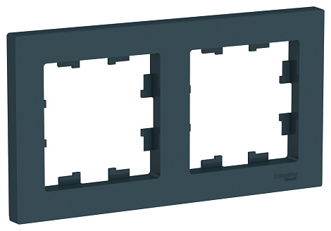 Рамка 2-постовая универсальная SE AtlasDesign изумруд