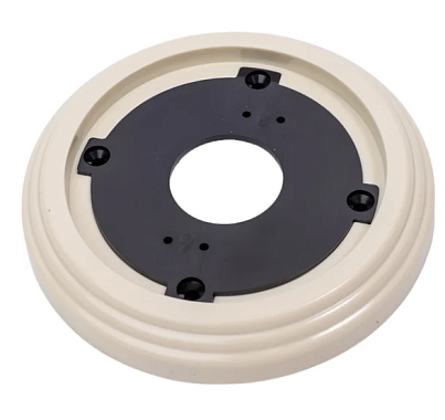 Рамка 1-постовая пластиковая МезонинЪ Усадьба слоновая кость