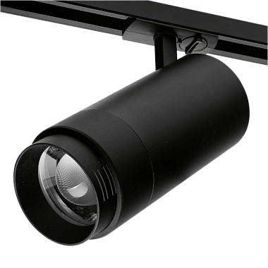 Светильник трековый светодиодный WOLTA WTL-45W/02B 45Вт 4000К IP20 чёрный