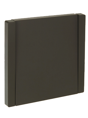 Выключатель 1 СП 10А IEK FP301 Forte&Piano серый