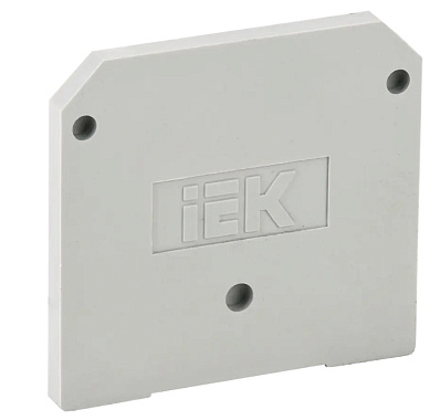 Заглушка для ЗНИ-35мм2 (JXB125A) серый IEK