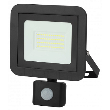 Прожектор светодиодный  50Вт 6500К IP65 4000Лм с ДД черный ЭРА Б0043587