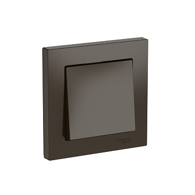 Выключатель 1 СП 10АХ сх.1 безвинт. зажим SE AtlasDesign мокко