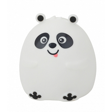 Светильник-ночник светодиодный на аккум. RGB панда белый ЭРА Б0043741