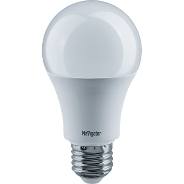Лампа светодиодная Е27  12Вт 4000К 176-264В груша Navigator 71 297