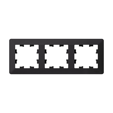 Рамка 3-постовая SE AtlasDesign Air карбон/дымчатый черный