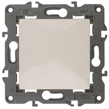 Выключатель 1 СП 10АХ механизм ЭРА Elegance слоновая кость Б0034208
