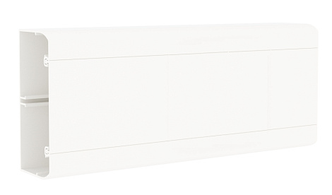 Кабель-канал 100х50 парапетный EKF C-Line белый