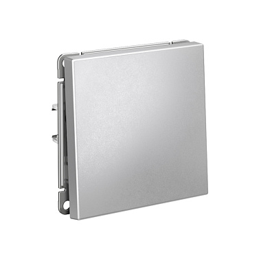 Выключатель 1 СП 10АХ сх.1 механизм безвинт. зажим SE ArtGallery алюминий